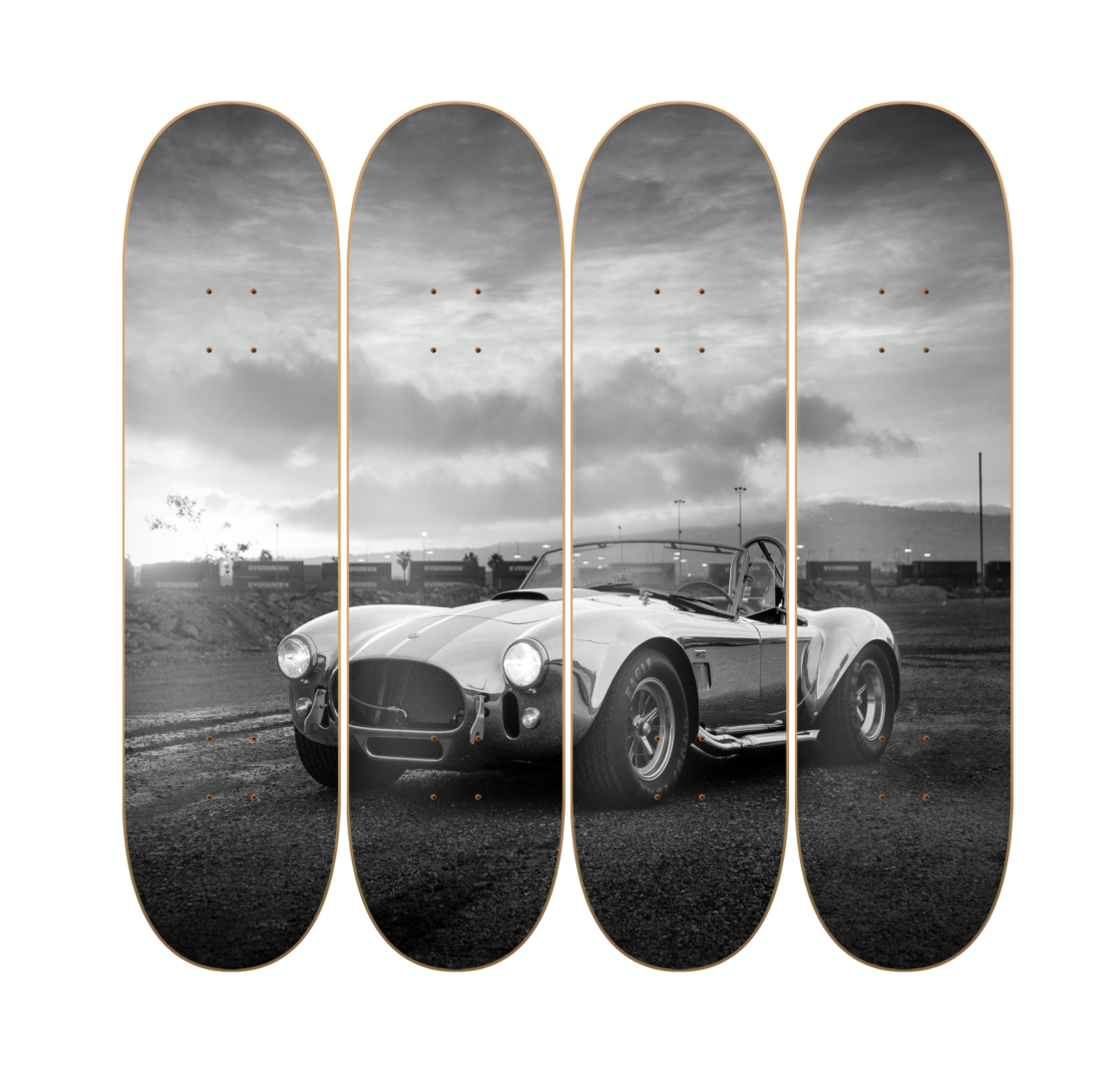 Shelby - skate decorativo paisaje de pared vista 2