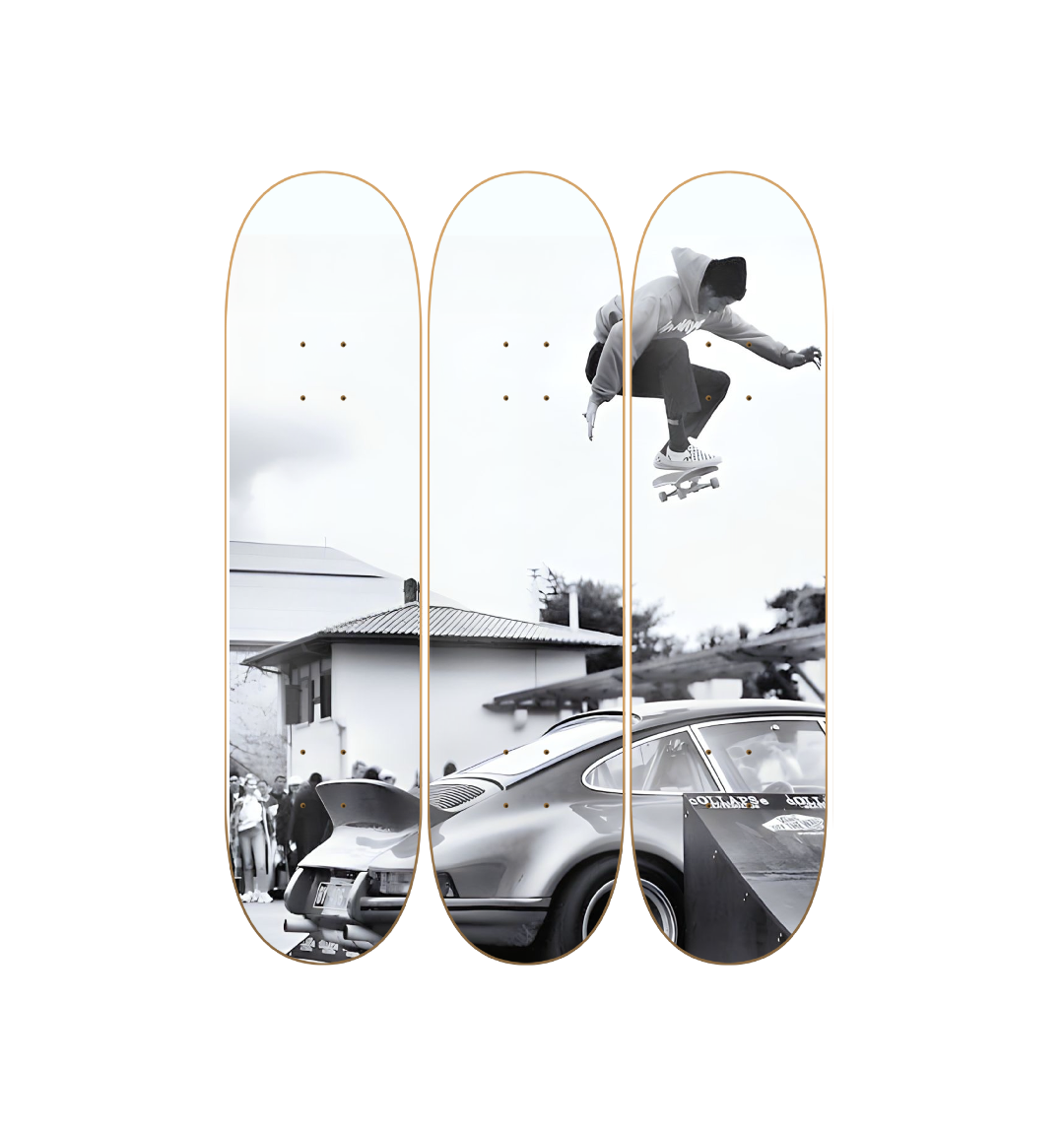 Sk8 911 - skateboarding en tabla de skate decorativa