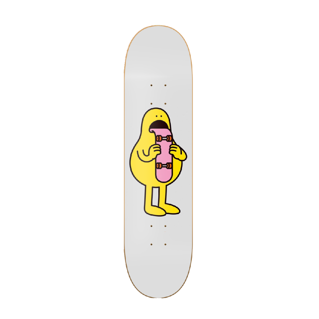 SK8 Shout - skate decorativo ilustrado de pared