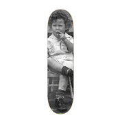 Smoke Kid - skate decorativo ilustrado de pared