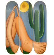 Sun - arte mural en skate de pared vista 2