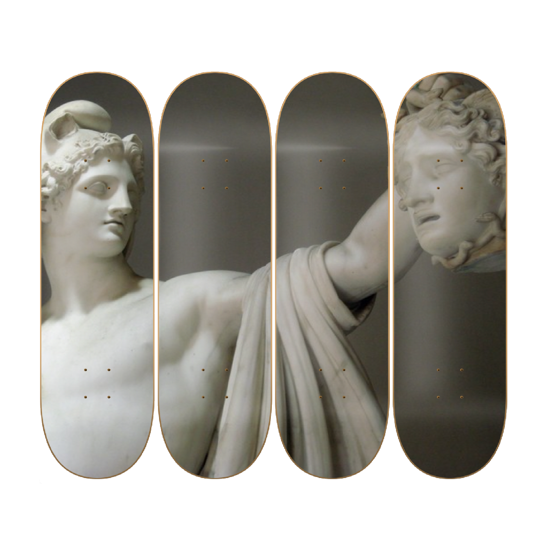 Venus Head - Venus arte clásico en tabla de skate decorativa