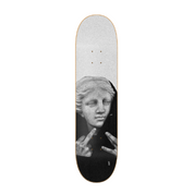West Fuck - skate decorativo ilustrado de pared