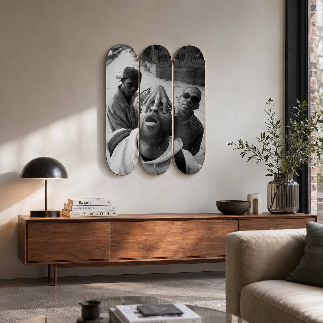 Wutang - Wu-Tang Clan en tabla de skate decorativa