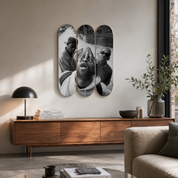 Wutang - Wu-Tang Clan en tabla de skate decorativa