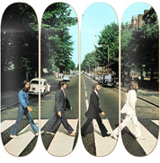 Beatles - skate decorativo música de pared