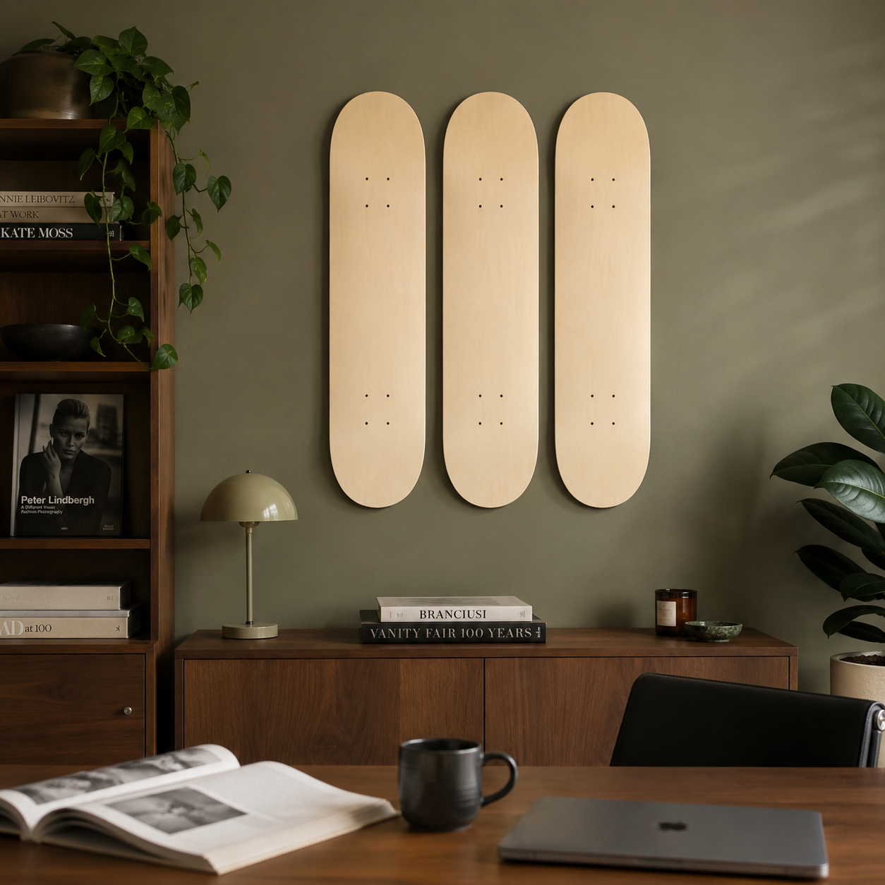 Personalizado 3 Deck - skate personalizado de pared